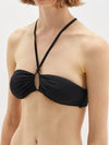 knotted strap bikini top