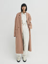 oversized woollen coat