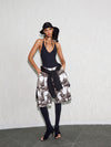 visor drawstring hat