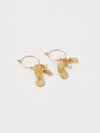 lanai & co citrine sunshine hoops