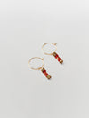 lanai & co red java drop earrings