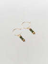 lanai & co green jade drop earrings