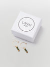 lanai & co green jade drop earrings