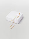 the line of sun triple pearl necklace