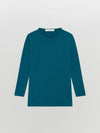 mini french seam long sleeve t.shirt