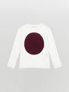 mini vintage dot long sleeve t.shirt