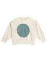 mini fleece dot print sweat