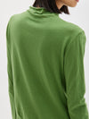 regular raised neck long sleeve t.shirt