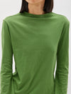 regular raised neck long sleeve t.shirt