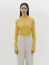 regular raised neck long sleeve t.shirt