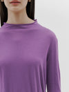 regular raised neck long sleeve t.shirt