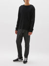 regular rib long sleeve t.shirt