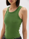 slim superfine rib tank