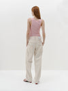 slim superfine rib tank