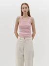 slim superfine rib tank