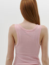 slim superfine rib tank