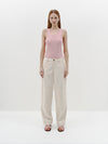 slim superfine rib tank