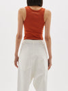 slim superfine rib tank