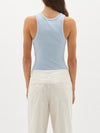 slim superfine rib tank