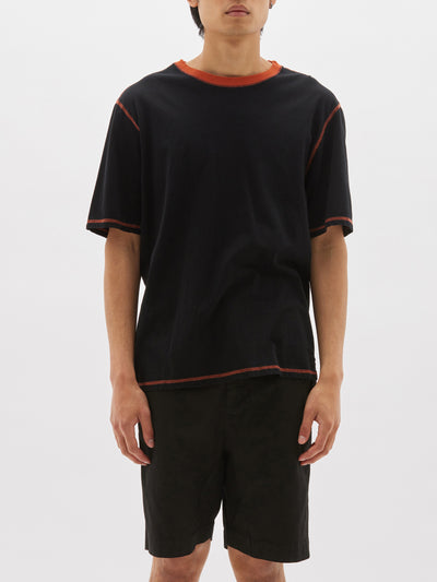contrast slouch fit t.shirt
