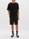 contrast slouch fit t.shirt