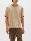 contrast slouch fit t.shirt