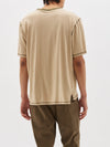 contrast slouch fit t.shirt