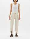 slouch zip detail trackpant
