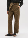 mercerised twill border pant