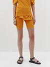 slim rib bike short