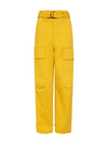 mercerised twill border pant