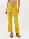 mercerised twill border pant