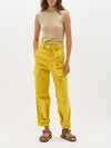 mercerised twill border pant