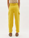 mercerised twill border pant