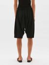 viscose twill slouch short