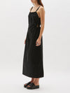 gather detail poplin dress