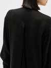 tencel linen gauze pocket shirt
