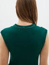 slim superfine rib muscle tank