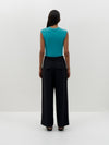slim superfine rib muscle tank