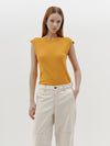 slim superfine rib muscle tank