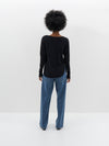 coverstitch detail long sleeve t.shirt