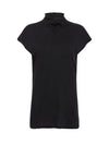 slim raised neck tank