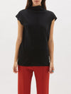 slim raised neck tank