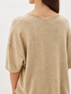 slouch slub rib heritage t.shirt