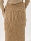 cardigan stitch knit skirt