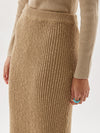 cardigan stitch knit skirt