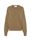 chunky crew neck knit