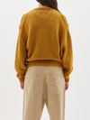 chunky crew neck knit