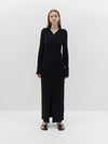 tubular knitted skirt