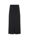 tubular knitted skirt